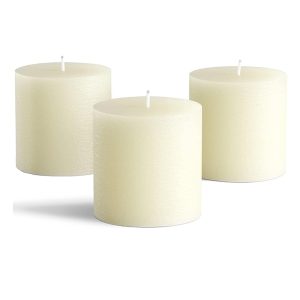 Soy Wax Candles Set of 3 - Ivory Unscented